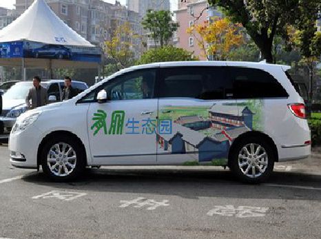 永善户外车贴喷绘如何保持效果?